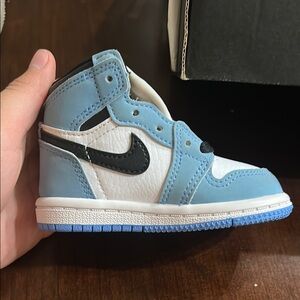 Nike Kids' Blue and White Sneakers